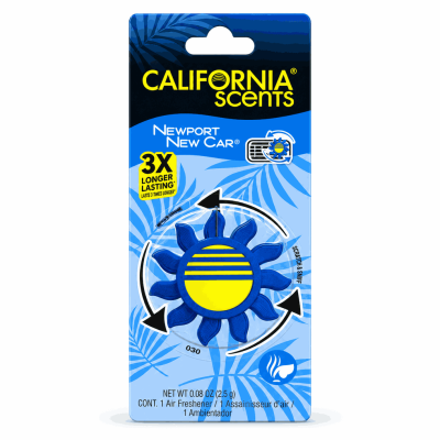 Aromatizante California Scents Sun Newport New Car