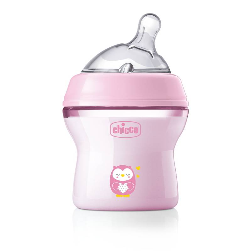Mamadera Nat Feeling 150Ml Ros