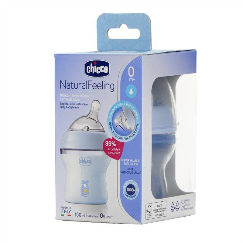 Mamadera Nat Feeli 150Ml Celes