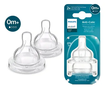 Scy 119/21 Set Mamaderas Anticolic Refresh 260 Ml + 2 Tetinas (3M+ Y 6M+)
