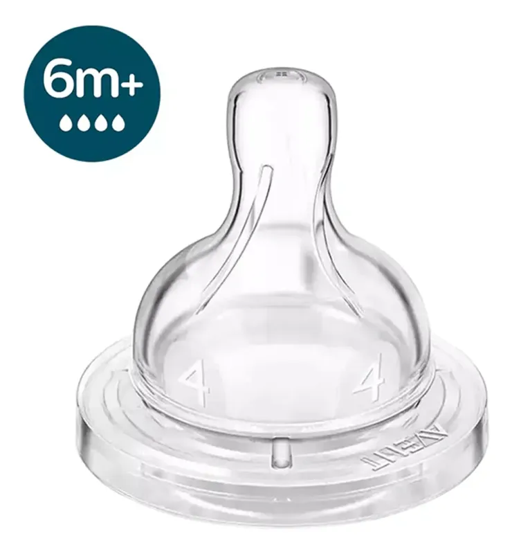Scy 764/01 Tetinas Anticolic Refresh X1Un. - Fluir Rapido (6M+)