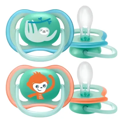 Scf 349/21  Chupete  Ultra Air Deco +18 Unisex X2
